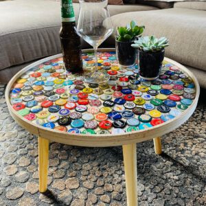 Beercap Coffee Table Mixed