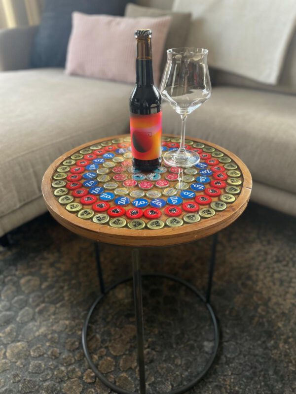 Beercap Coffee Table Circle